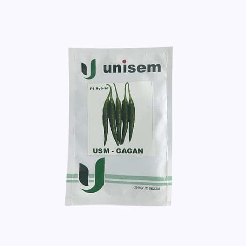 Unisem USM-Gagan F1 Hybrid Chilli Seeds