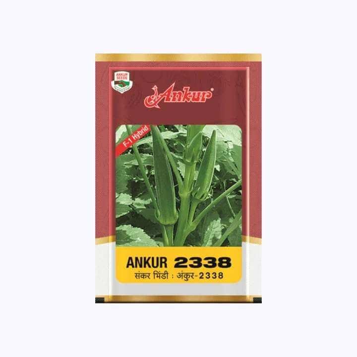 Ankur 2338 Okra Bhindi Seeds