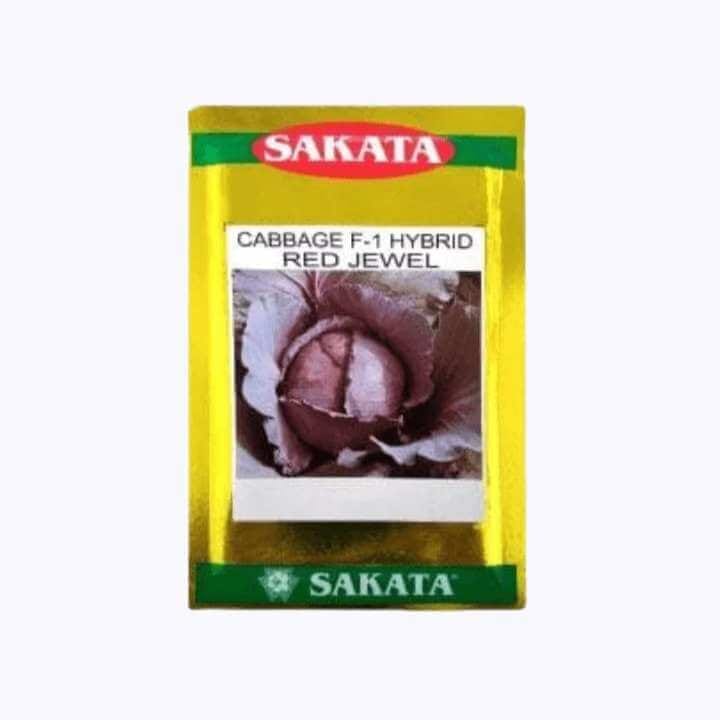 Sakata Red Jewel F1 Hybrid Cabbage Seeds - 10 gm