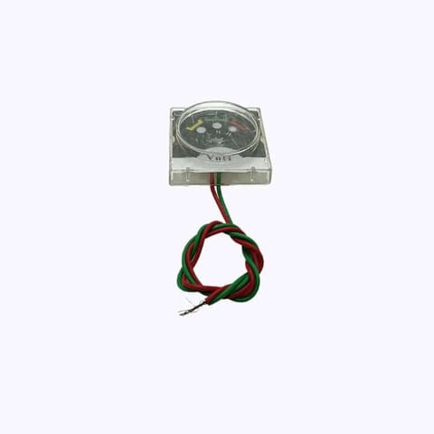 Green Field 12V DC Volt Meter with 32 mm Wire