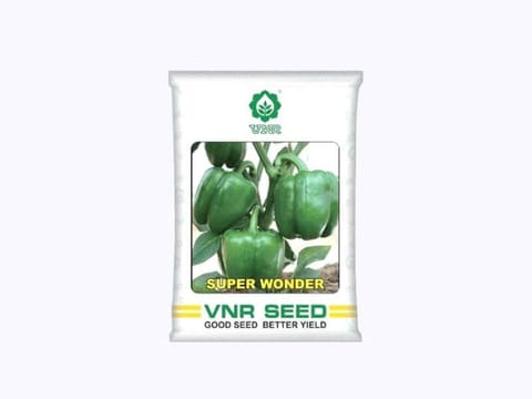 VNR Super Wonder Capsicum (Shimla Mirchi) Seeds