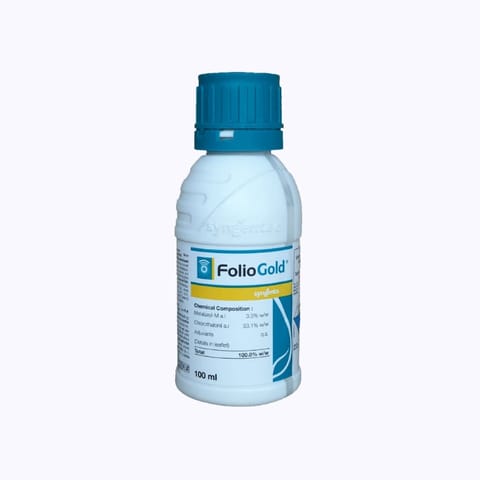 सिंजेन्टा फोलियो गोल्ड (मेटालैक्सिल-एम-3.3% + कोरोथालोनिल 33.1%) कवकनाशी