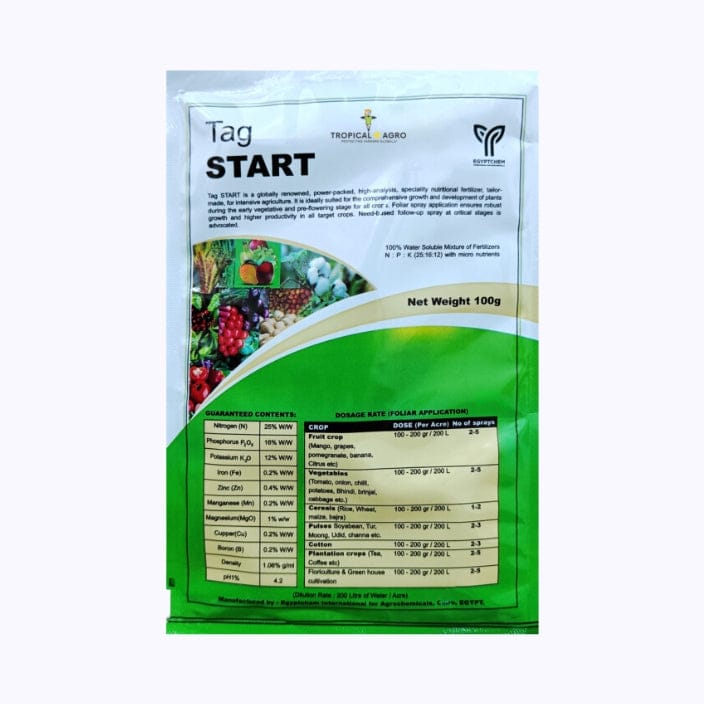 Tropical Agro Tag Start NPK 25:16:12 With Micro Nutrients Fertilizer