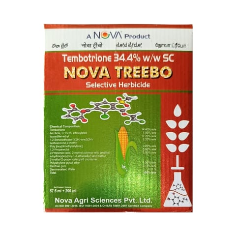 Nova Treebo Selective Herbicide - Tembotrione 34.4% w/w SC