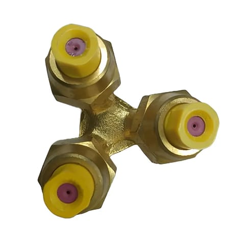 Three Way Premium ATR Brass Nozzle for Spray Gun