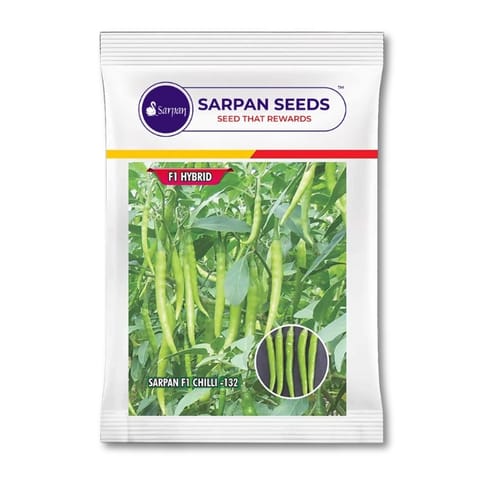 Sarpan F1 Hybrid Chilli-132 Seeds