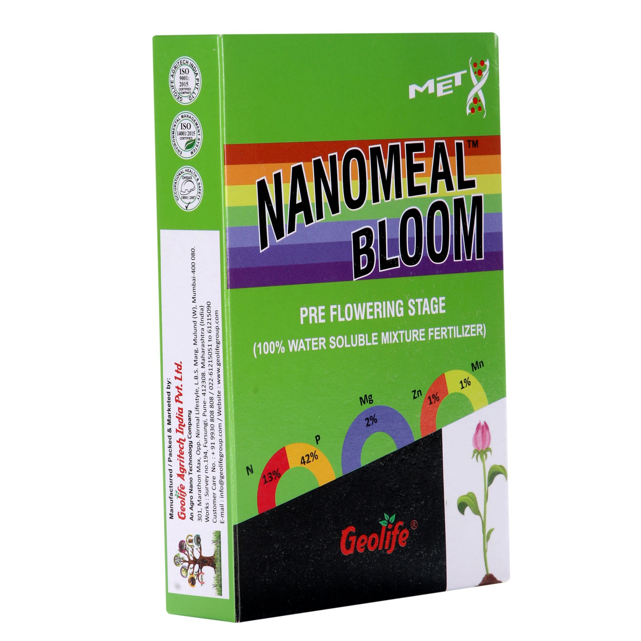 Geolife Nanomeal Bloom (For Pre-flowering Stage)