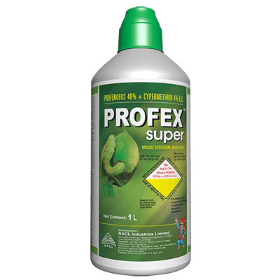 NACL-PROFEX सुपर (PROFENOFOS 40% + साइपरमेथ्रिन 4% EC)