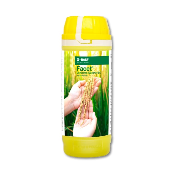 BASF Facet Selective Herbicide - Quinclorac 250 g/l w/v SC