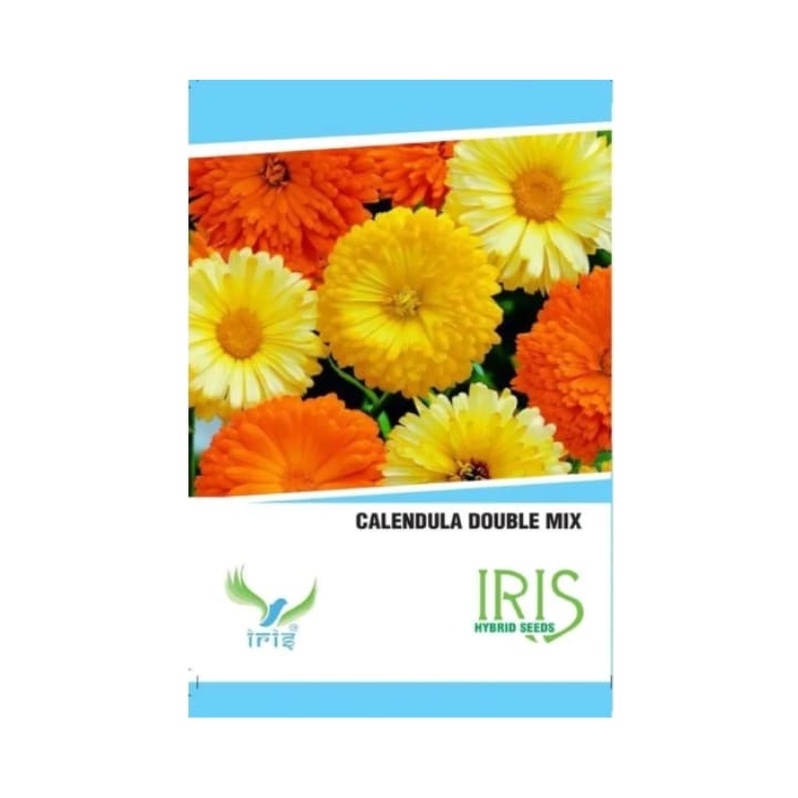 Iris  Calendula Double Mix Flower Seeds