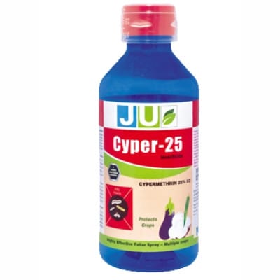 JU Cyper-25 (Cypermethrin 25% EC) Insecticide