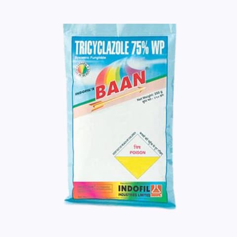 Indofil Baan Fungicide- Tricyclazole 75 % WP