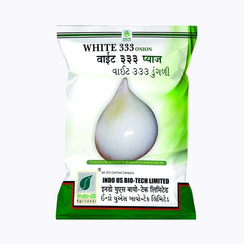 Indo-Us White 333 Onion Seeds