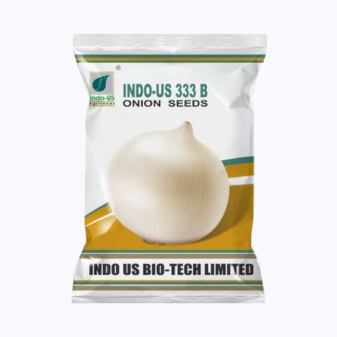 Indo-Us White 333 B Onion Seeds