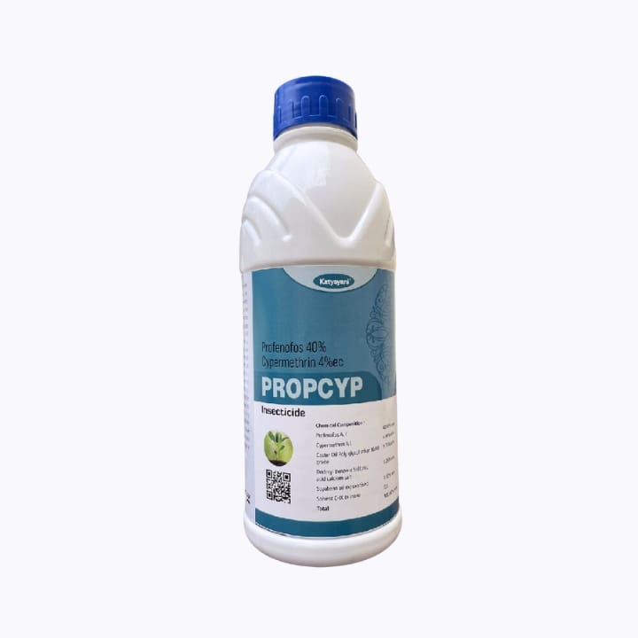 Katyayani Propcyp Insecticide- Profenofos 40 % + Cypermethrin 4 % ec