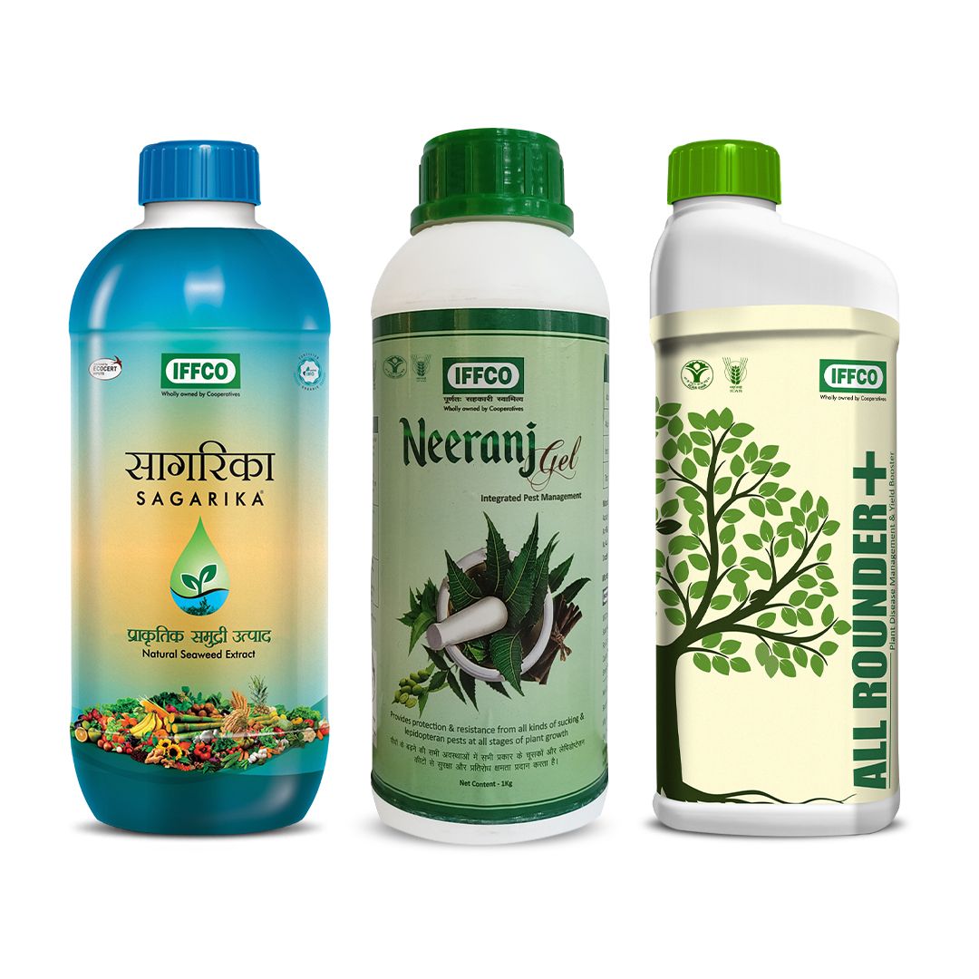 Sagarika 1L + Neeranj Gel 1Kg + All Rounder 1L Combo 3 Litr