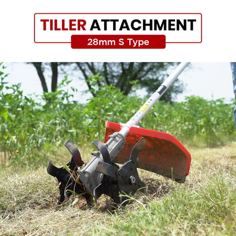 Balwaan Tiller Attachment S Type  (Silver)