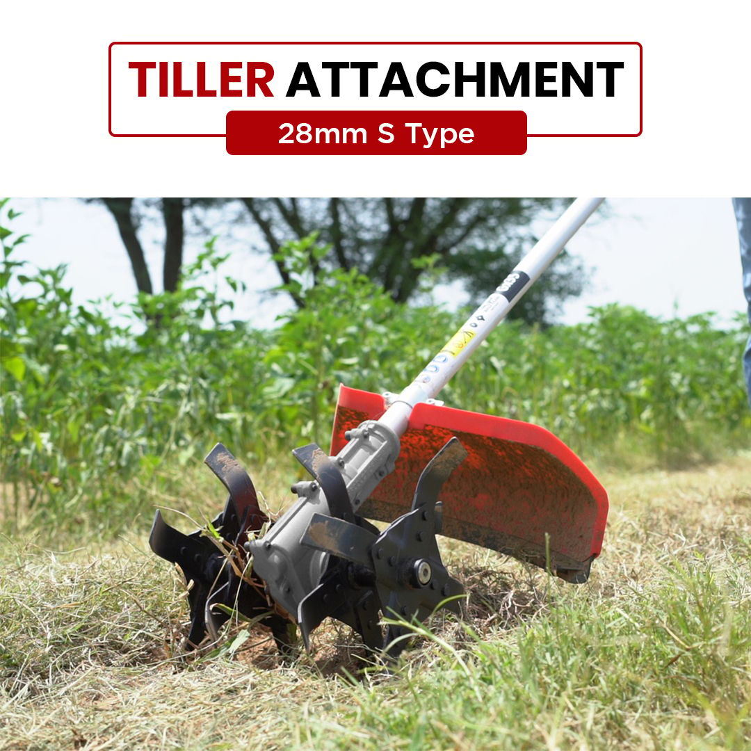 Balwaan Tiller Attachment S Type  (Silver)