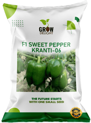 Grow Delight  Kranti-06 F1 Sweet Pepper Seeds