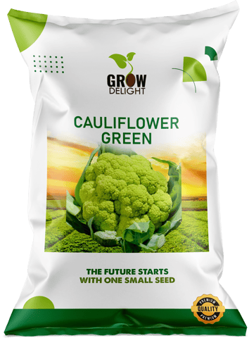 Grow Delight Green Cauliflower Seeds