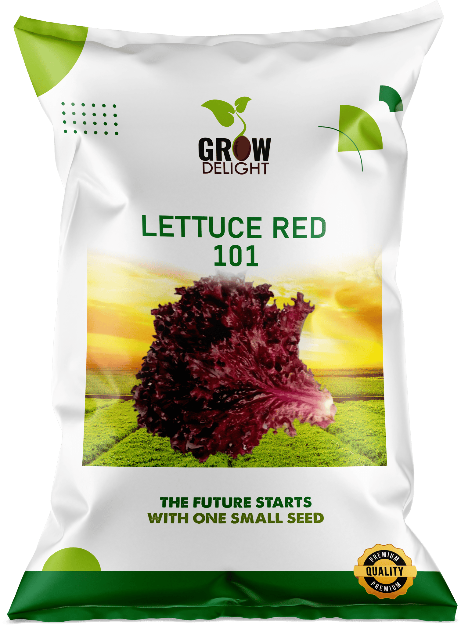 Grow Delight Red 101 Lettuce Seeds