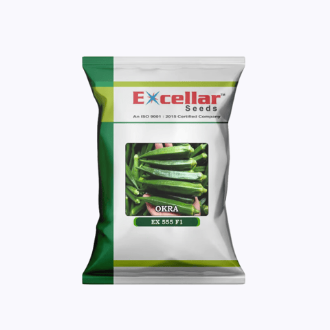 Excellar Okra EX 555 F1 Seeds