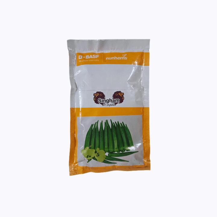 Nunhems Basf Singham F1 Hybrid Okra Bhindi Seeds