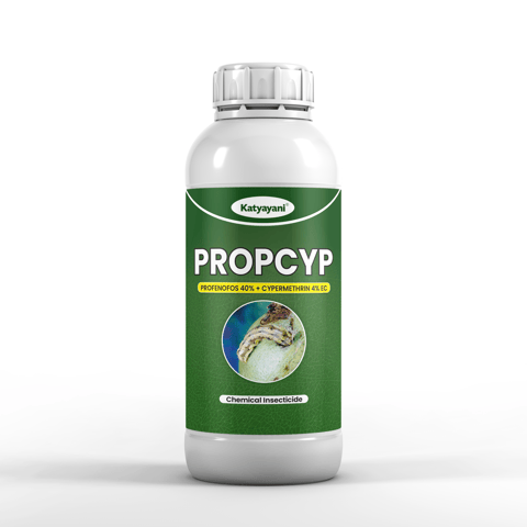 Katyayani Propcyp Insecticide- Profenofos 40 % + Cypermethrin 4 % ec