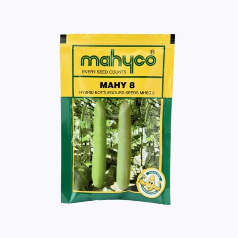 Mahyco Mahy 8 Hybrid Bottle Gourd Seeds